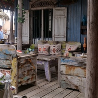 Photo de france - La plage de la Roquille et le Mango's Beach Bar